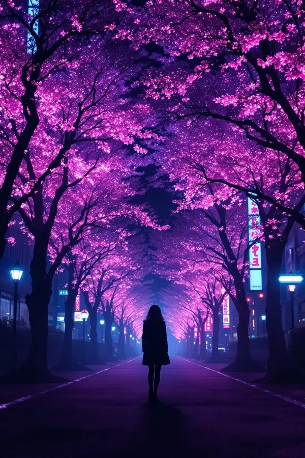 夜樱未眠 电影海报